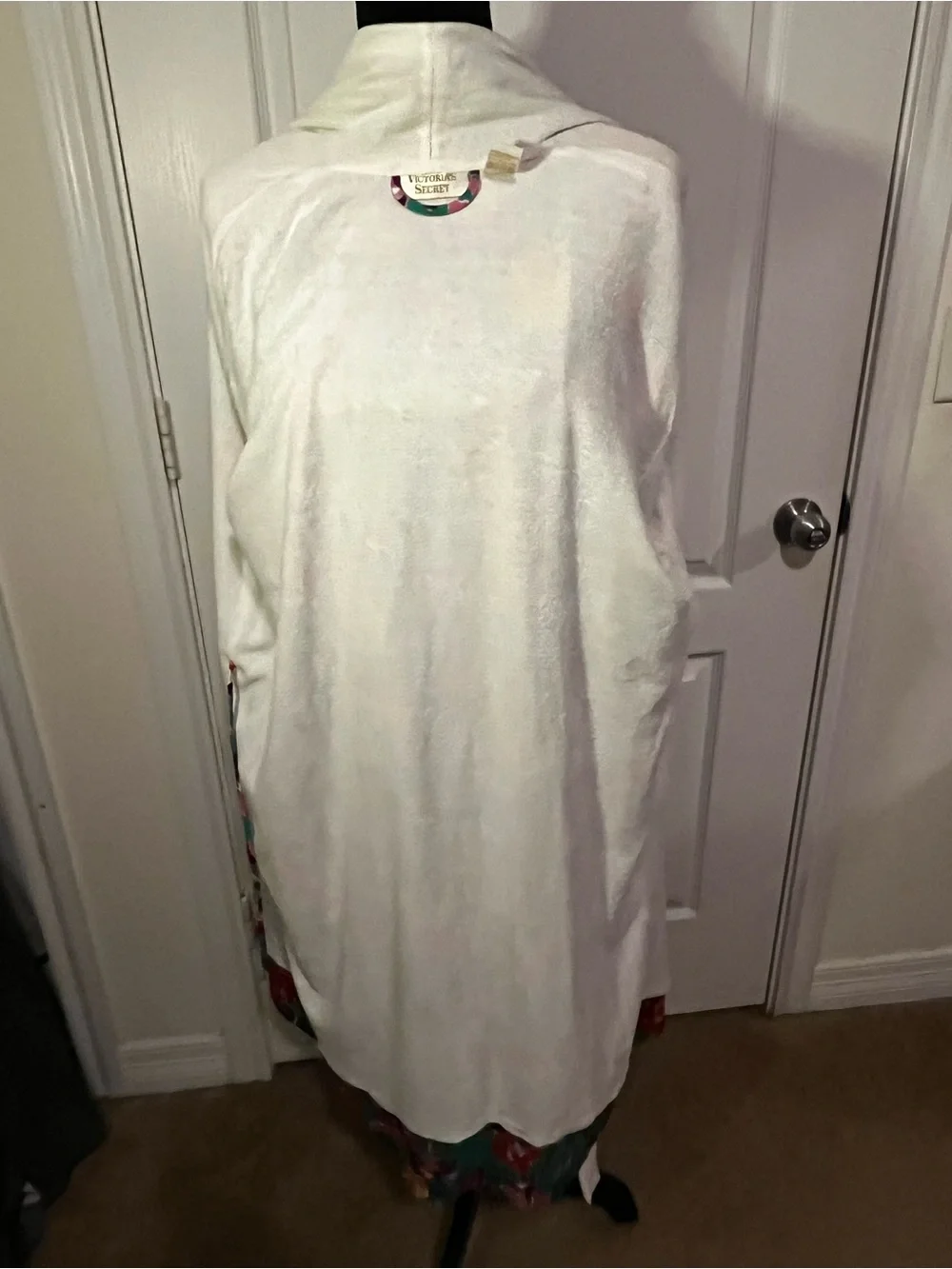 vibrant vintage Victoria's Secret floral robe
